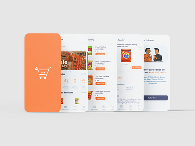 Grocery Store - Mobile App UI