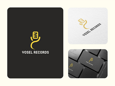 Yosel Records Logo | 2020 audio bhutan bhutanese branding design graphic design logo lwk minimal music music production recording studio thimphu
