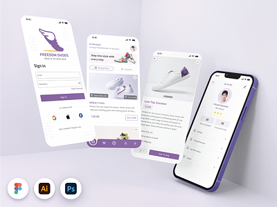 Freedom Shoes | Mobile UX Design