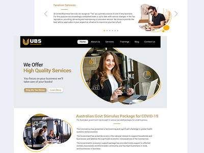 Sydney Based Accounting Firm sydney user interface web design