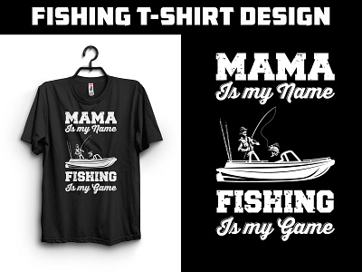 Fishing T-shirt Design