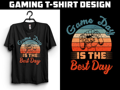 Gaming T-shirt Design