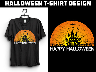 Halloween T-shirt Design branding design graphic design graphic designer halloween halloween t shirt t shirt t shirt design typography