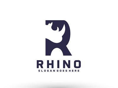 Rhino media logo for digital media branding design graphic design illustration logo motion graphics typography ui ux vector