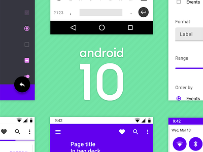 Android 10 UI android android app android app design figma sketch ui design