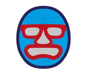 Luchador mask lucha luchador wip