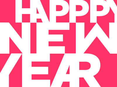 Happpy Dribbble 2013 happy new year