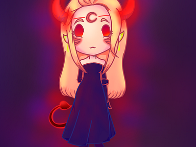 chibi demon