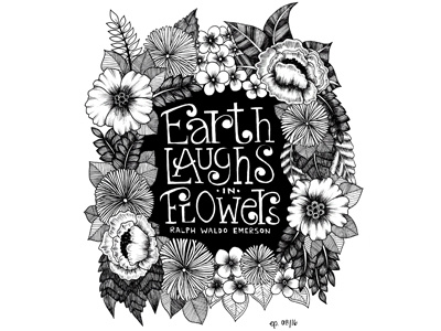 Earth Laughs In Flowers