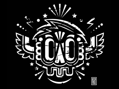 Modern Aztec aztec black digital digitalillustration drawing illustator illustration inka monochrome