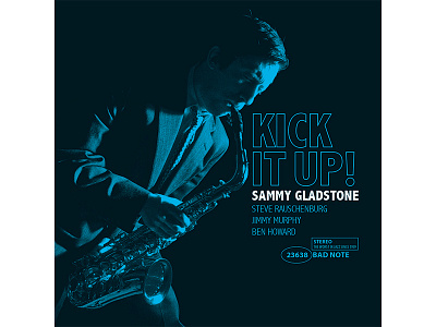 Kick It Up! album cover jazz photography retro vintage