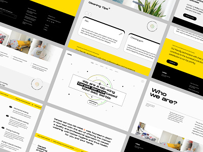 Website Layout Retrospective colorful concept landing page layout typography ui web web design web designer