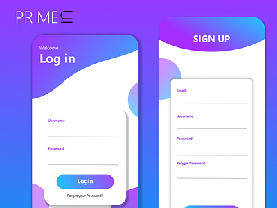 LOGIN UI (first ui design ;) )