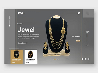 Luxury Jewel Ui Design app branding design icon illustration logo typography ui ux vector