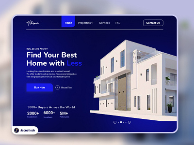 Real Estate Agency Website Design