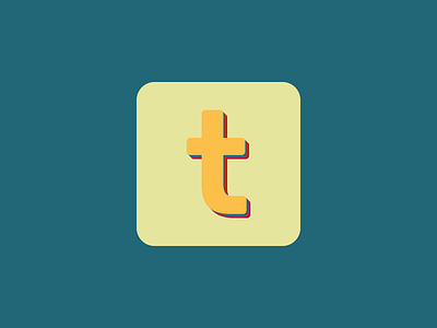 Tumblr App Icon Redesign