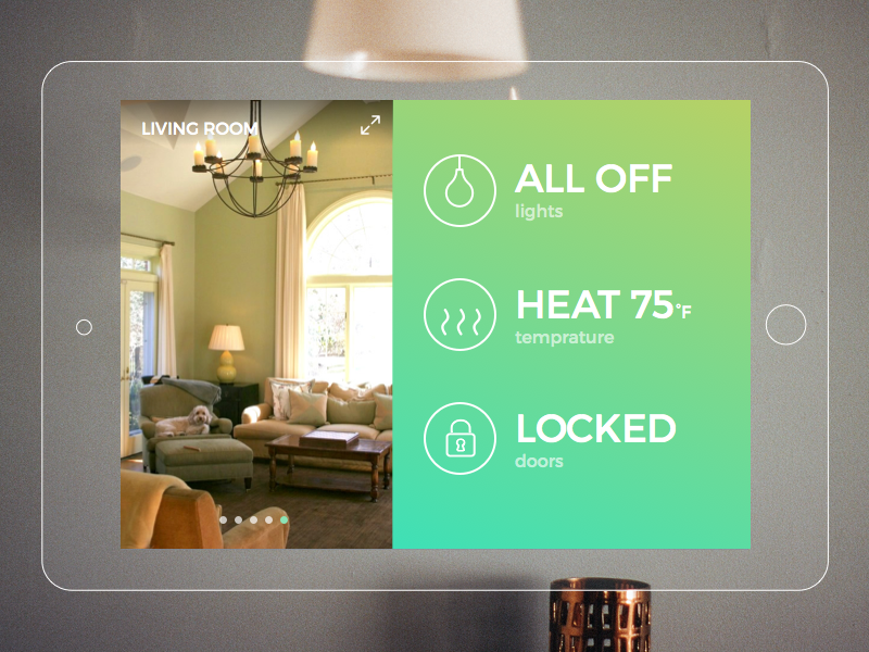 Home Monitoring Dashboard line icon camera safety surveillance security dashboard home monitoring 021 dailyui