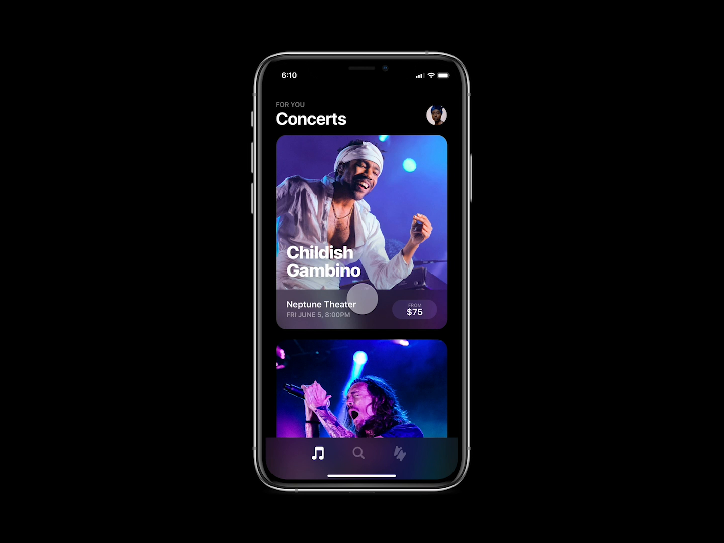 Concert App Concept