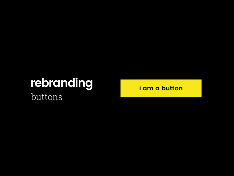 Rebranding -- Buttons buttons hover rebranding web yellow