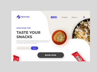 Spacnaks  UI/UX project