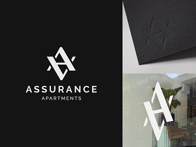 Assurance Apartments - Monogram Logo Design & Branding