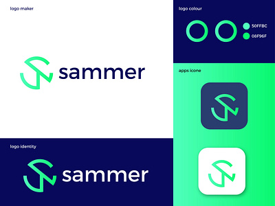 s letter and branding identity