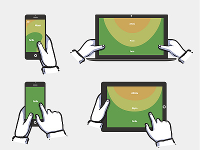 [Freebies] Mobile Touch areas area freebies touch touch zone