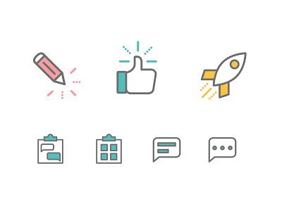 Employee Satisfaction Dashboard - Icons