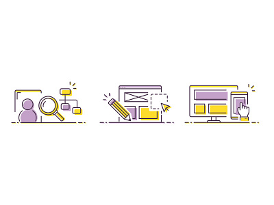 UX, UI and Mobile portfolio illustration by Stéphanie Walter on Dribbble