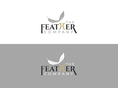 The Feather Company - Logo design bigello bigello designs branding design services digital marketing agency feather illustration logo logo design luxury logo
