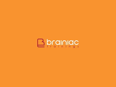 Brainiac - Logo design b logo bigello bigello designs book logo brain logo brainiac branding design design services digital marketing agency logo logo concept training logo trainings