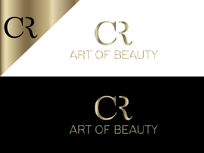 ART OF BEAUTY logo design - CR logo design art of beauty brandidentity brandidentitydesign branding design flatlogo logo logodesign logodesigner logoinspiration logomaker logos mdaminulislam minimalistlogo