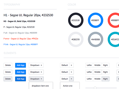 Style guide design system sketch style guide ui white