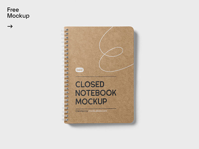 Free Closed Notebook Mockup book calendar card cover download free hard cover notebook paper