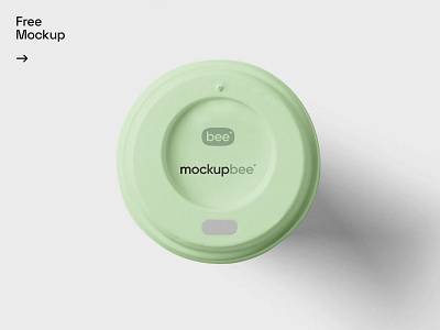 Free Cup Cover Mockup brand branding cafe coffee cover cup download free lid mockup mockups take away tea