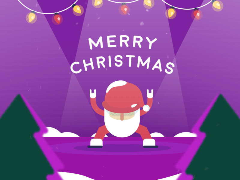 Merry Christmas! animation balls christmas dance hohoho merry motion santa spirit xmas