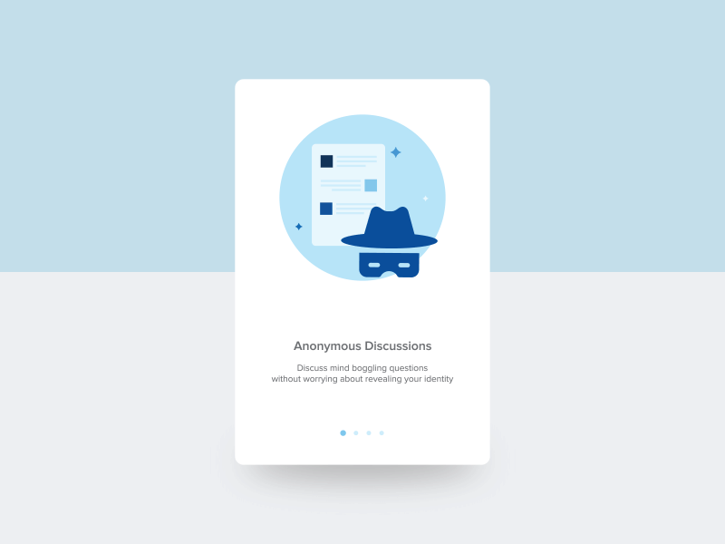Onboarding Screen android animation design illustration ios material onboarding ui