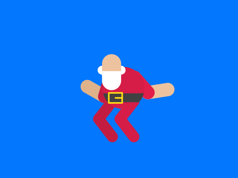 Old Santa Dancing animation christmas dance dancing gif santa claus