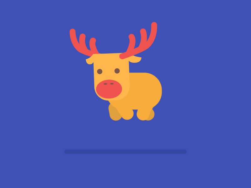 Preloadeer Animation animation christmas deer gif loading preloader