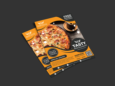 Food flyer branding brochure flyer flyer design food flyer graphic design poster