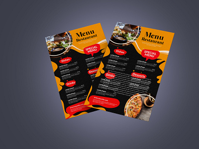 Menu design