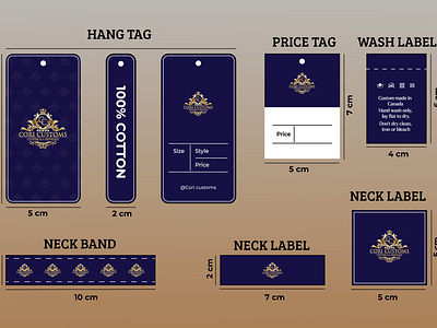 Hangtag set