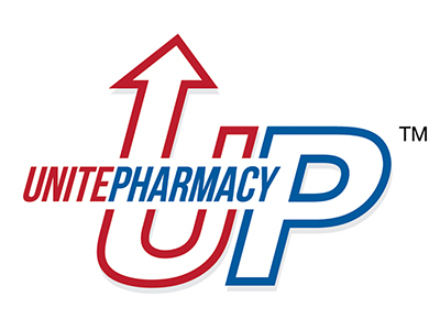 Unite Pharmacy Logo Design branding graphic design logo design logo mark