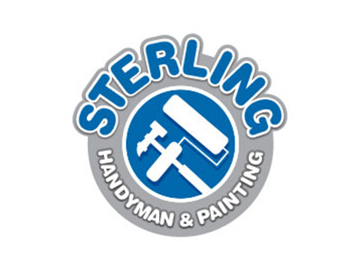 Sterling Handyman Services Logo branding graphic design logo design logo mark