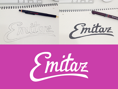 Emitaz Logo branding emitaz identity lettering logo logotype