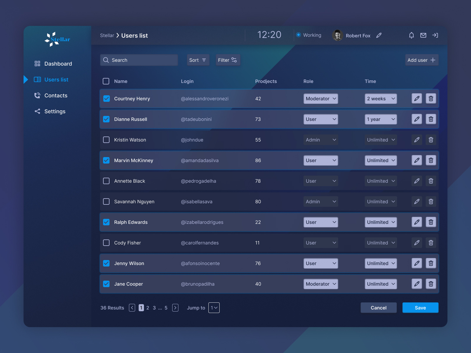 user-list-by-on-dribbble