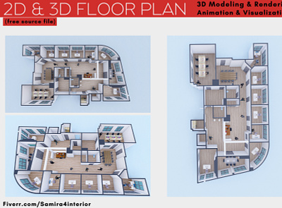 I will do awesome 3d floor plan, modeling, rendering by sketchup 3d floorplan 3d modeling 3ds max animation arch architecture archviz autocad exterior design floor plan interior design landscape design lumion rendering sketchup v ray walkthrough