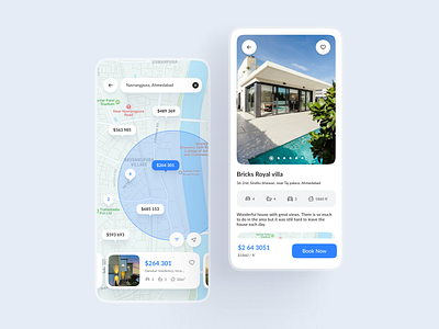 Real Estate's App UI Design