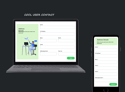 User Contact Form | Cool Input conact design contact form design cool login figma form design login form ui ui form user form