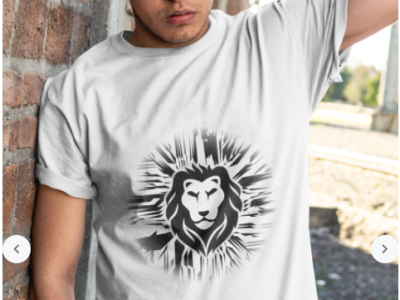 New Lion T-shirt Design for Sell